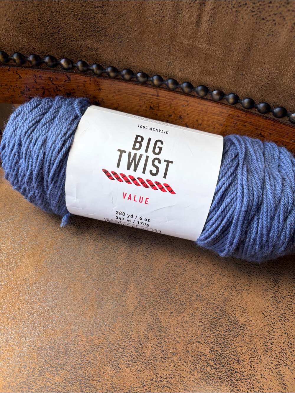 Joann’s Big Twist yarn